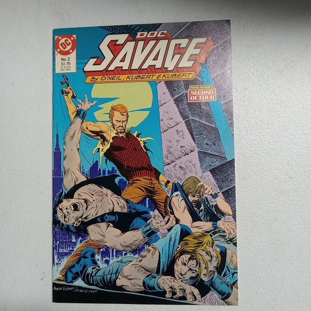 Doc Savage #2 (1987 series) - DC comics (Mini Series - Second Of Four)
